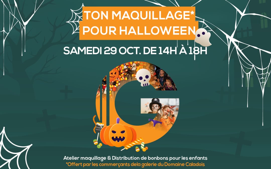 Ton maquillage pour halloween